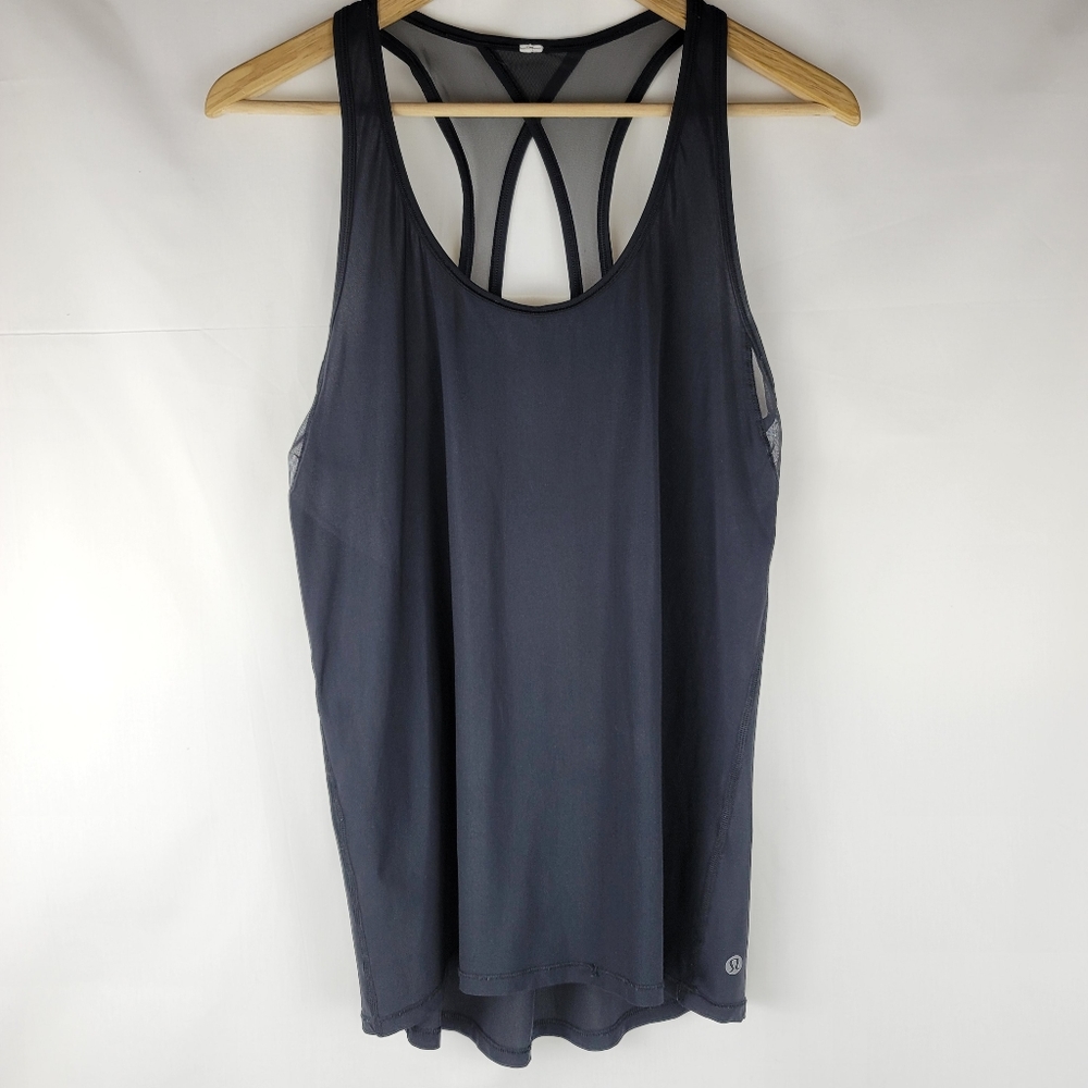 Lululemon Women's Black Athletic Tank Top